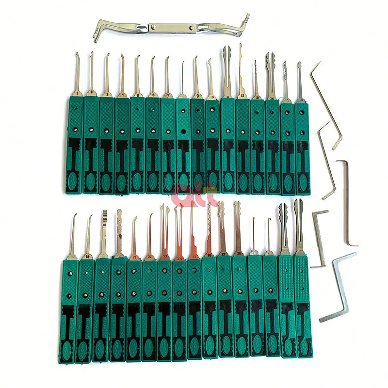 32 pcs klom steel lock pick tool locksmith suppliers