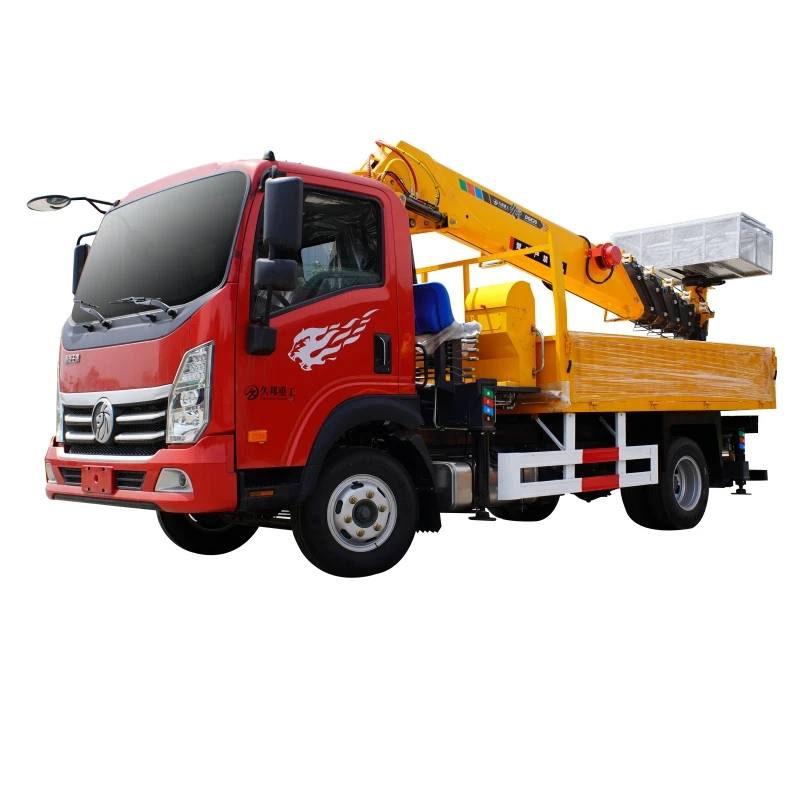 Working Height 32M Telescopic Aerial Platform Car For Construction Is Sold At Factory Price