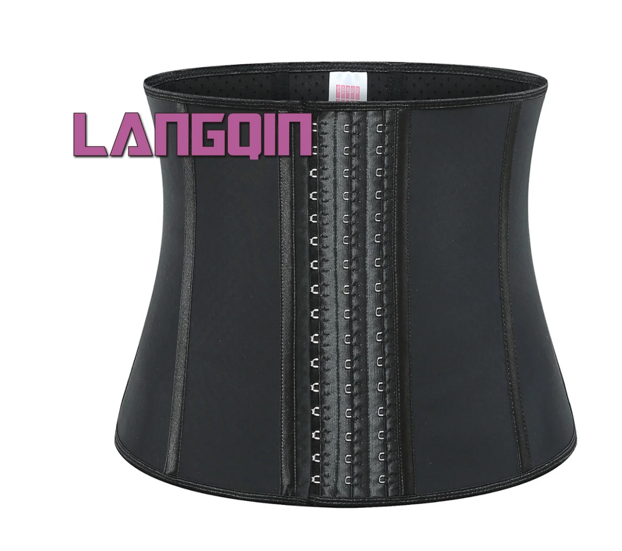 LangQin Wholesale Fajas Colombianas Body Shaper For Women Tummy Control Waist Trainer Plus Size Latex Corset Shaperwear