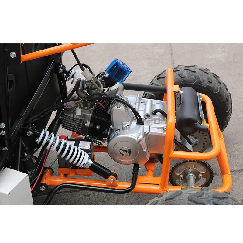 Factory Wholesale Gasoline Double Kart Sandy Beach Children and Adults 2 Seater Off-Road Kart