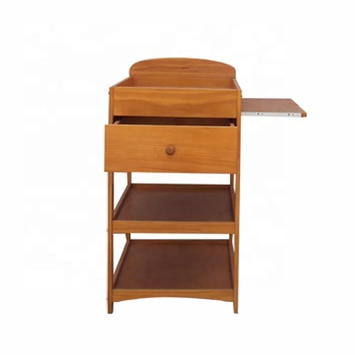 Furniture Baby Storage Cabinet Wooden Changing Table