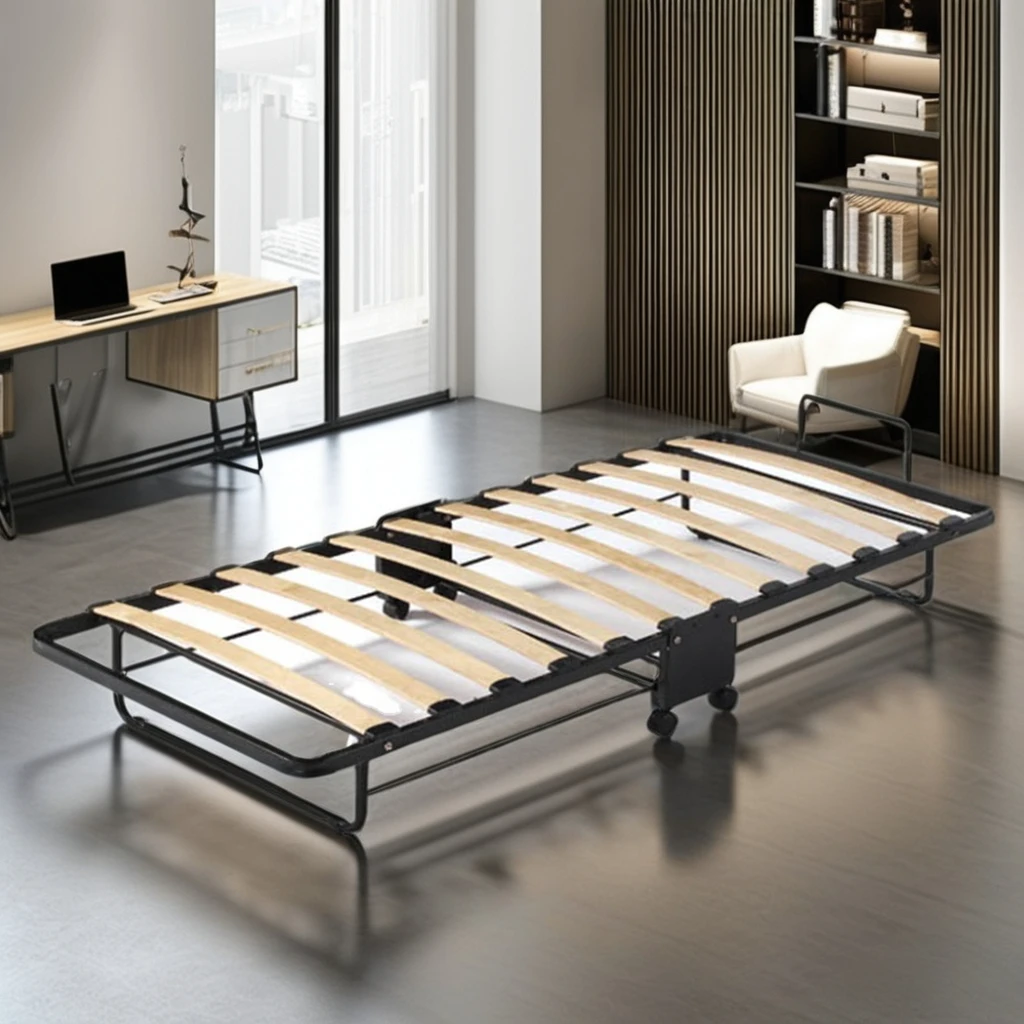 Office Auto Leg & Smoothly Open Close High Load-Bearing Capacity Fold Out Bed Frame For Adults