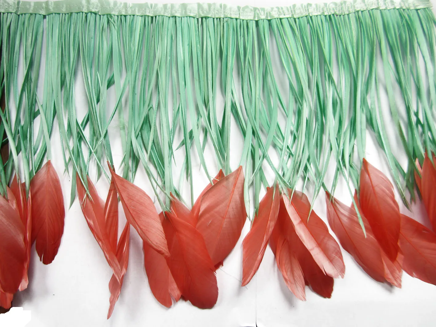 Decorative  Supplier material White dyed Black tail goose biot feather quill for Sale