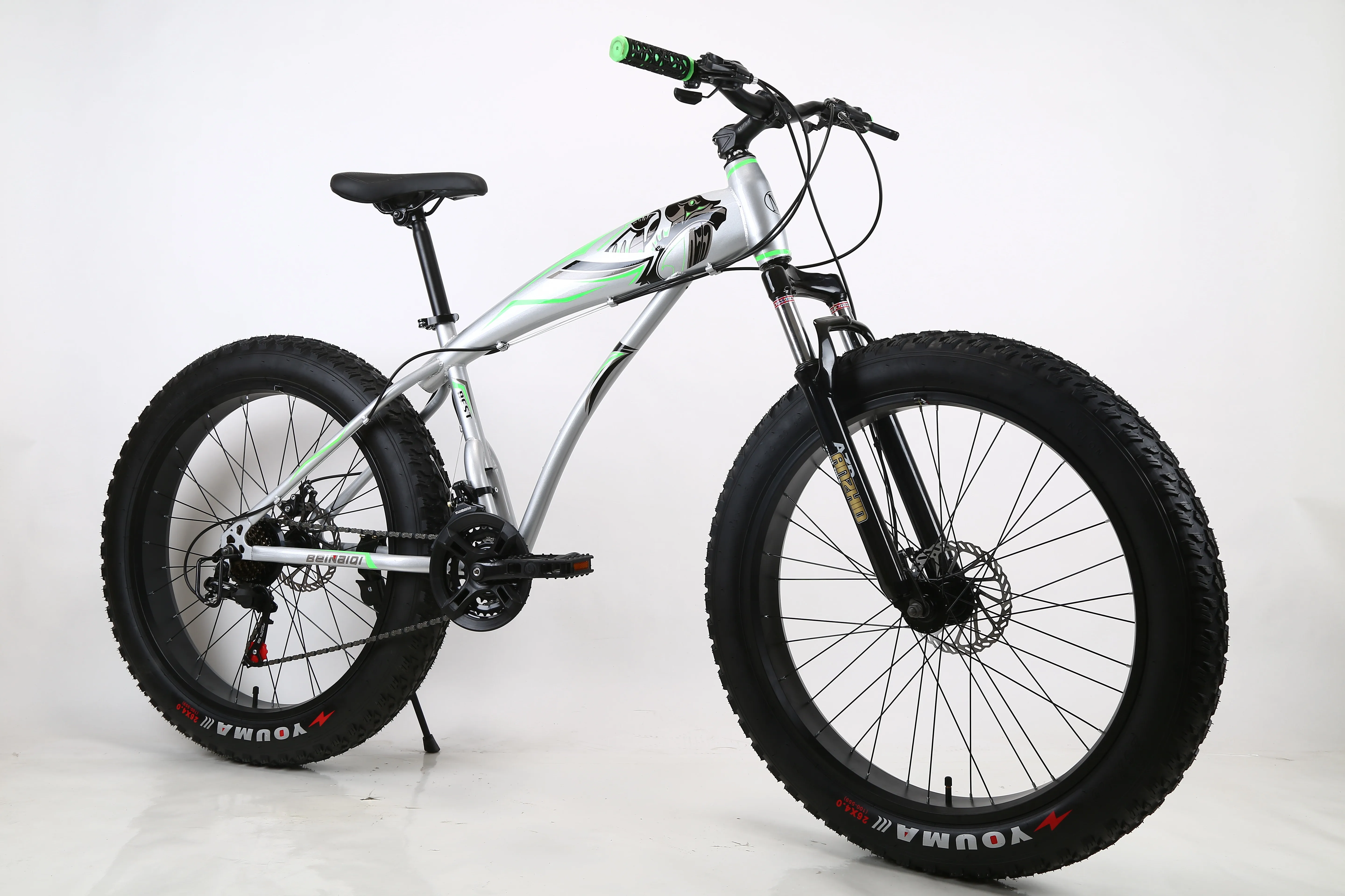 Hot Sale Popular 26inch 21Speed Electric Mountainbike Full Suspension and Snow Bicycle Electric Fat Tire Bikes For Sales