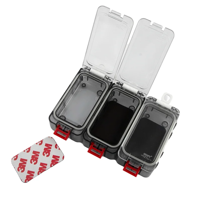 Multi-Position Plastic Lure Box for Lake River Stream Reservoir Pond Ocean Boat Fishing