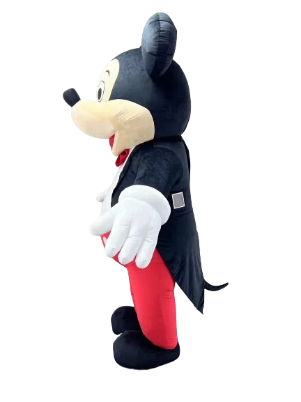 Custom Cartoon Character Inflatable Plush Mini And Mickey Costume Animal Mascot Costume Adult Inflatable Costume