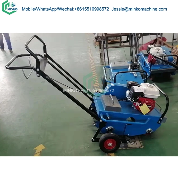 gasoline engine lawn punching machine garden yard aerator rotary push tine machinery equipment