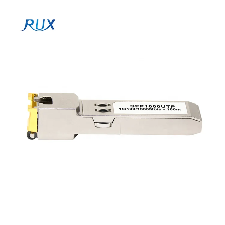 High Quality 1.25G 10/100/1000M RJ45 Copper SFP Transceiver Module