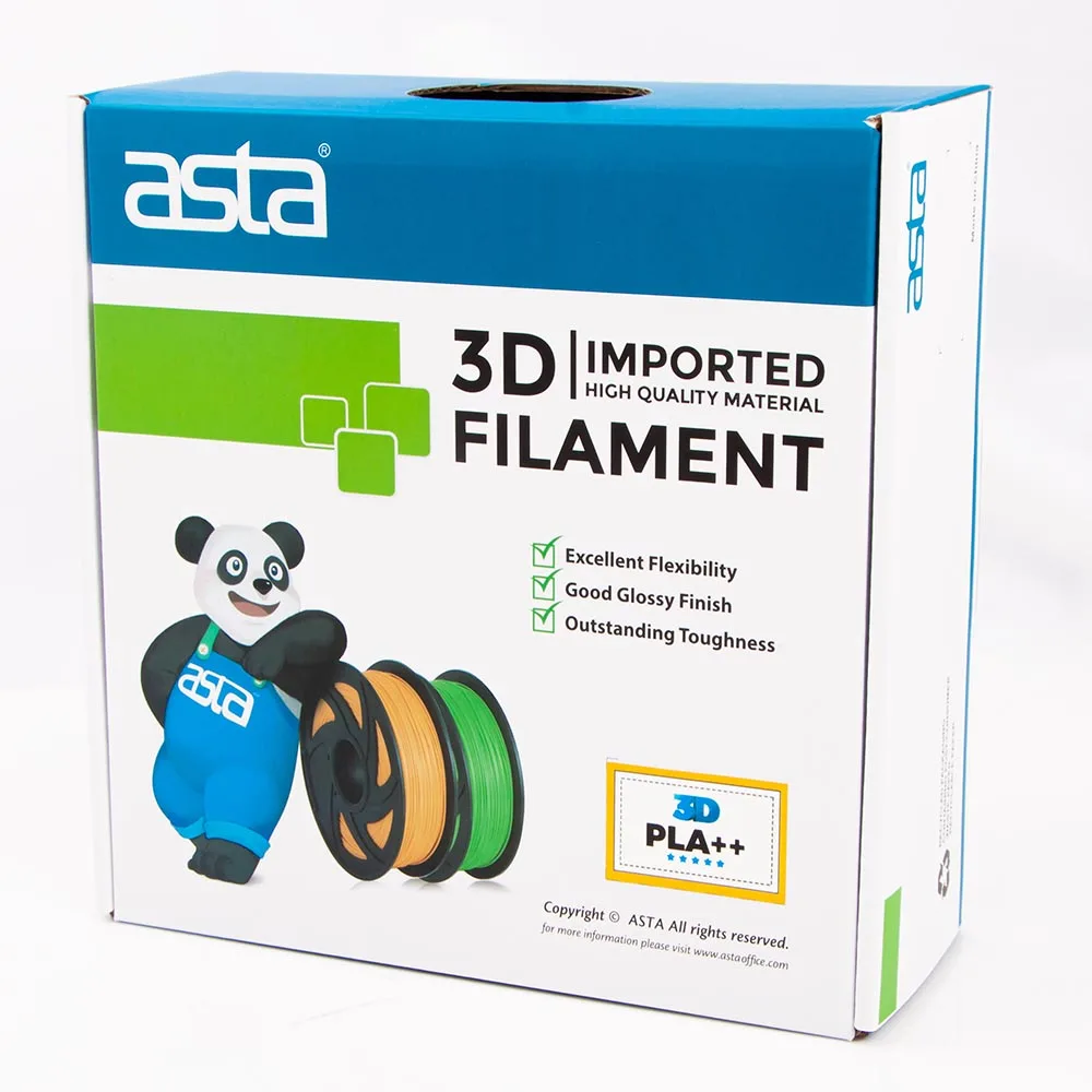  Оптовая продажа PLA-филамента для 3D печати ASTA прозрачный цвет 1 75 мм кг оптимальные материалы