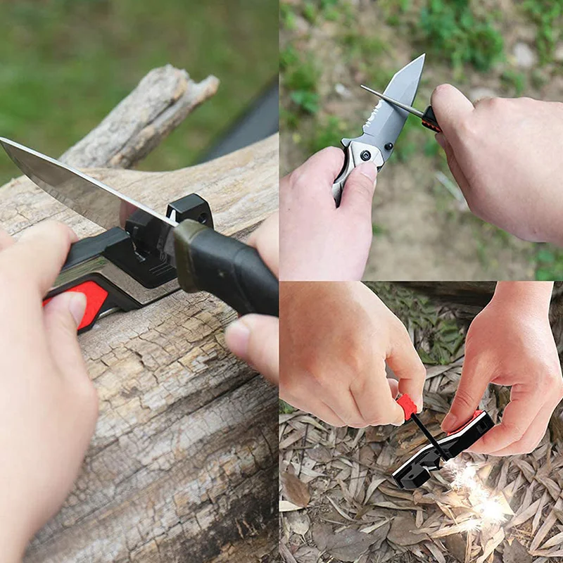 Multi purpose Sharpener, Portable, Suitable for outdoor activities