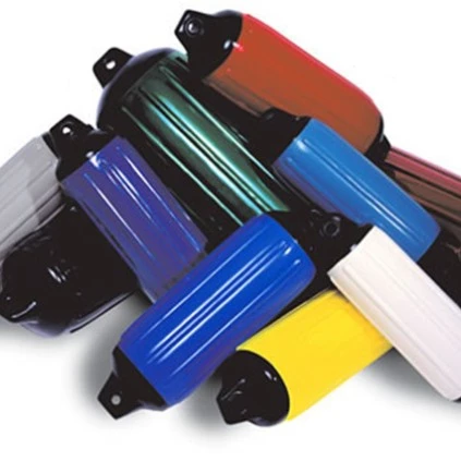 Double Color Twin Eyes Marine  Inflatable Boat Bumpers Fender PVC Mooring Bumpers For Guard Docking