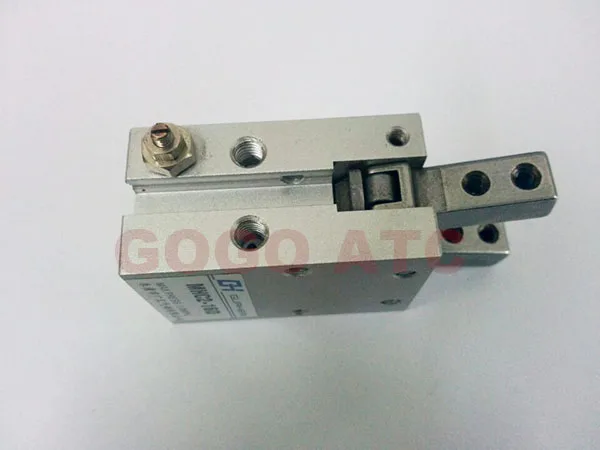 Single/double acting robot gripper bore 25mm MHC2-25D/S SMC type angular style aluminium clamps pneumatic cylinder manufacturers