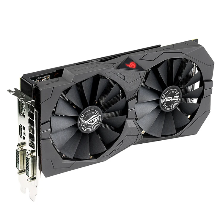 Игровая Видеокарта ASUS STRIX RX580 2048SP 8G 1168-1294 МГц 580 бит 8 ГБ GDDR5 игровая видеокарта Radeon RX 2048SP 8 Гб ROG STRIX GPU