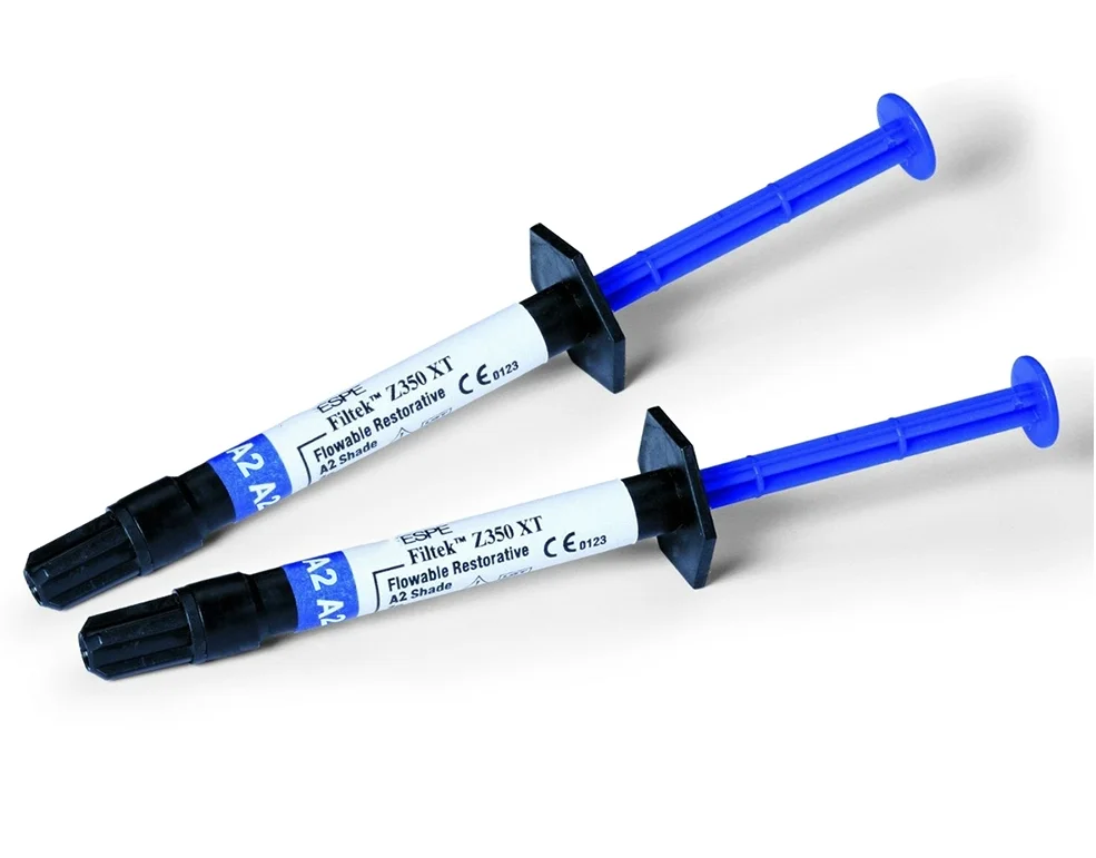 SJ Dental Composite Resin Material Brand Flowable Z350xt 2 *2g Syringe Dental Composite For Teeth Fixing