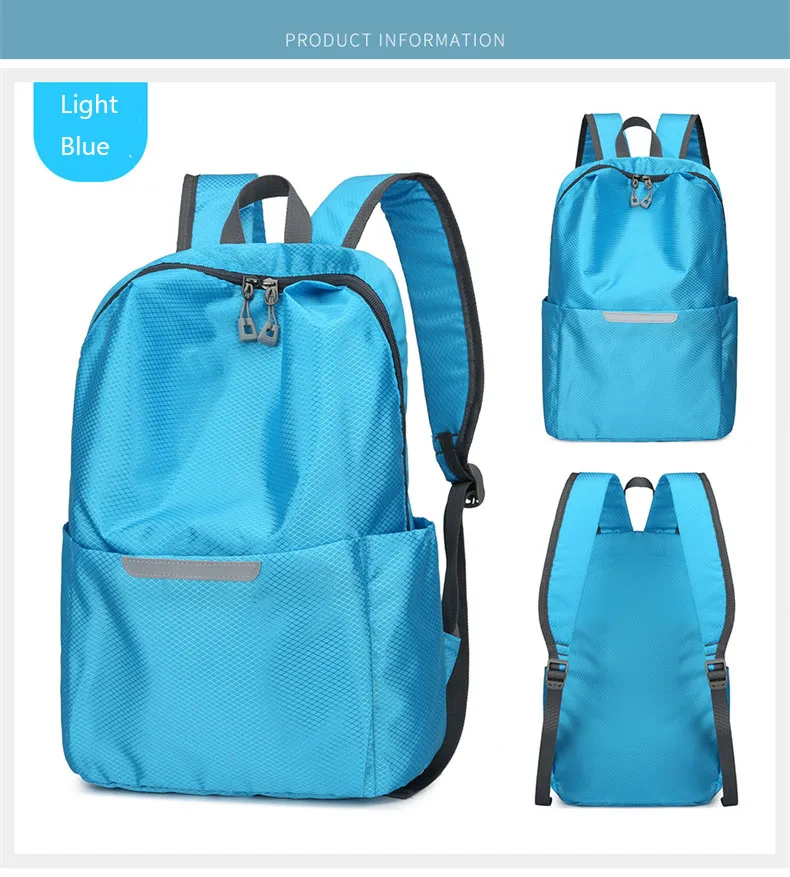 Custom Outdoor Sports Backpack Oxford Large Capacity School Bag Waterproof Camping Hiking Bagpack For Student Travel Back pack