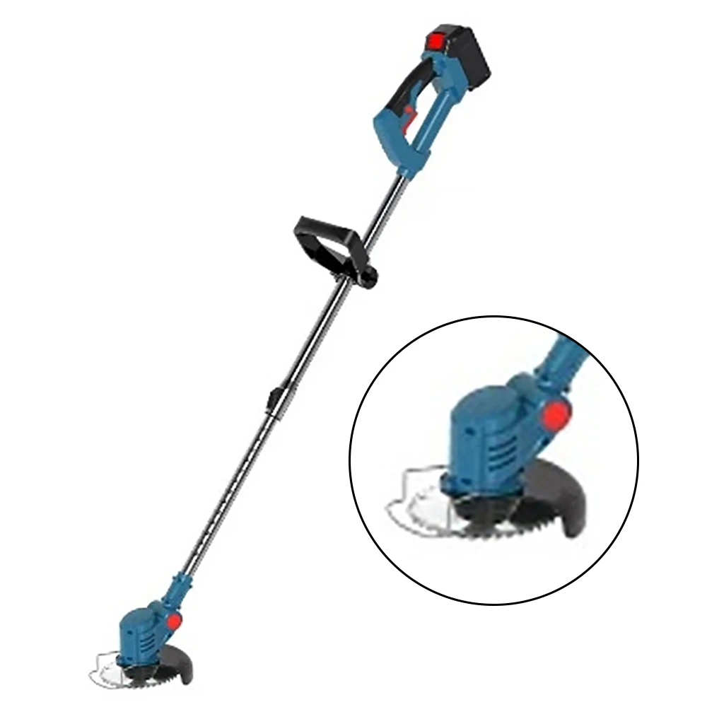 Vertak 21V cordless lawn brush cutter mover rechargeable lithium battery brushcutter professional brush cutter