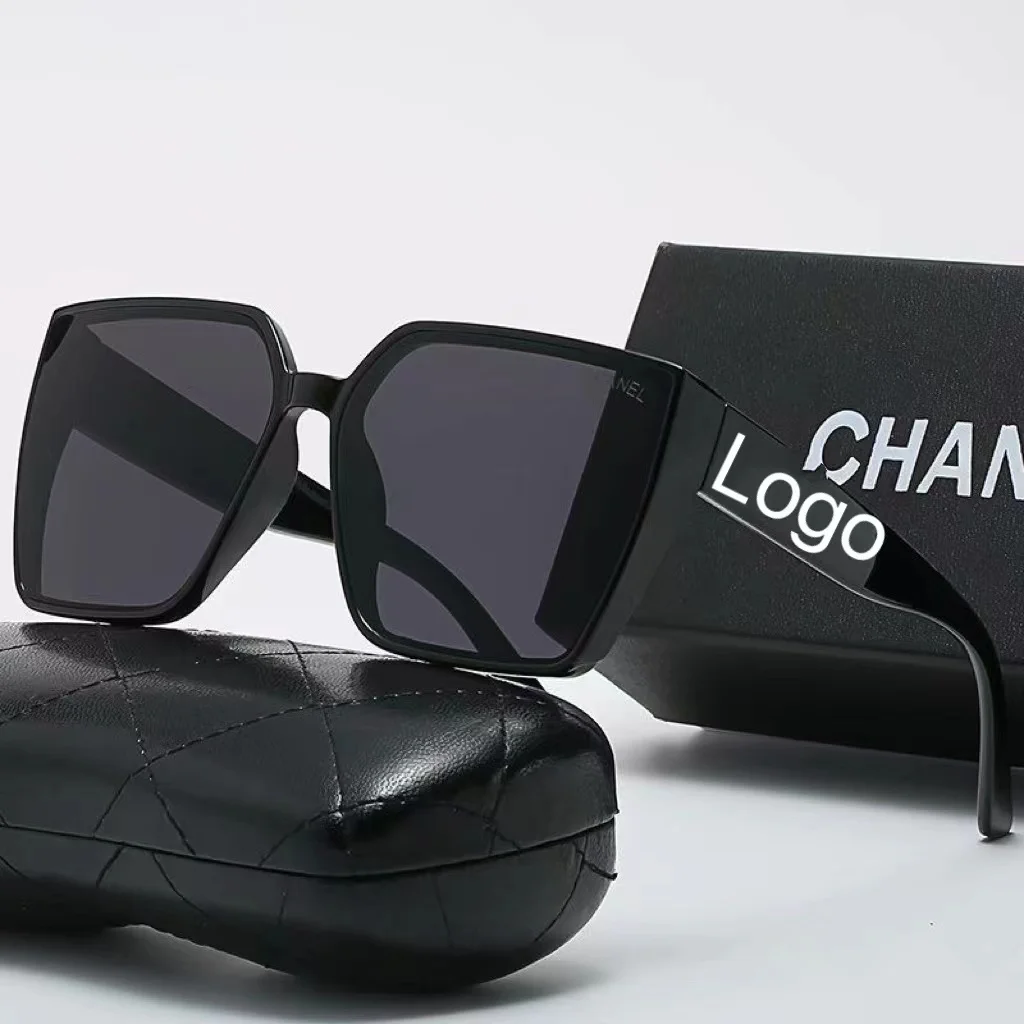 Brand Women Men 2022 Fashion Custom Glasses Rimless Sunglass For Sun Logo Case Square 2021 Mens Box Designer Luxury Sunglasses