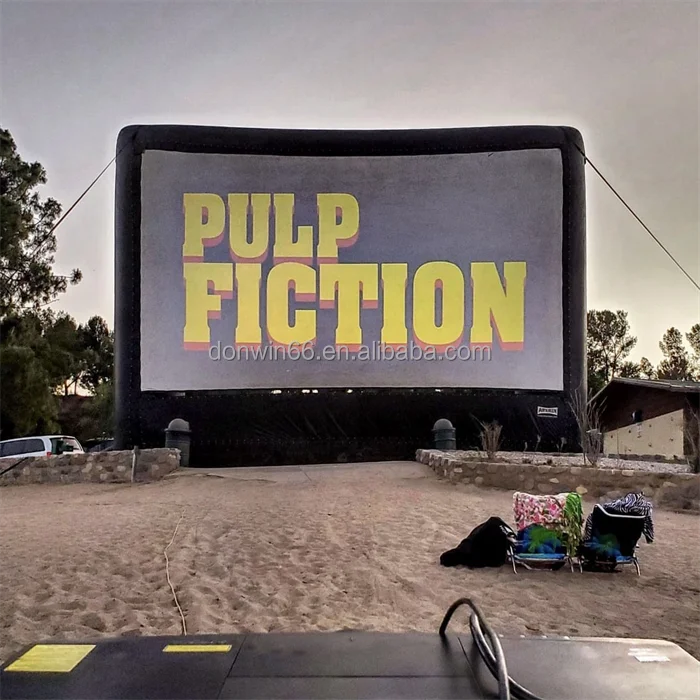 Commercial Rental Inflatable Movie Screen TV Projector Screen Outdoor Party Inflatable Screen