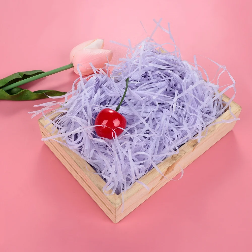 Recycle Pink Cutting Paper Shredded Filler Paper for Gift Box Basket Filler Filling Shredded Paper