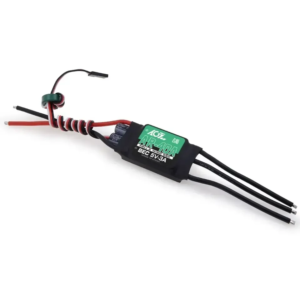 Квадрокоптер AR-40A AGFRC ESC 2-6S Lipo HV самолет 40A бесщеточный 5 В/3 А прошивка для радиоуправляемого дрона