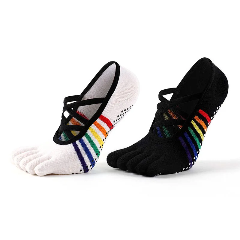 Pilates Socks Anti Slip Grip Barre Ballet Yoga Socks For Women