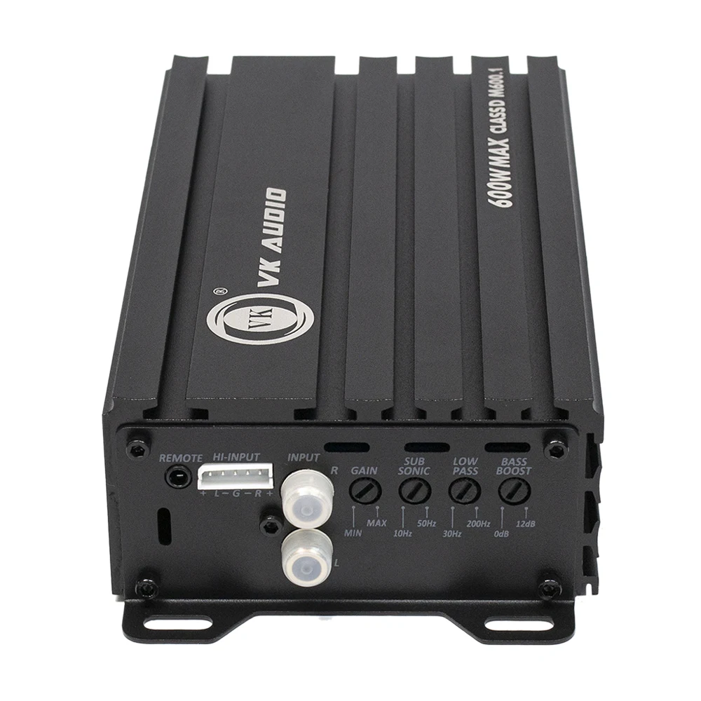 12V 1 ch class D mono block digital car power 600W amplifier music powerful car amplifiers 1 channel