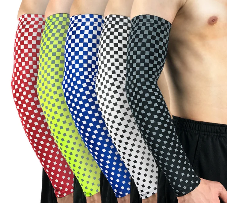 custom fashion design outdoor sports sun-proof elbow support arm hand sleeve cover for off-road driving mountain bike cycling