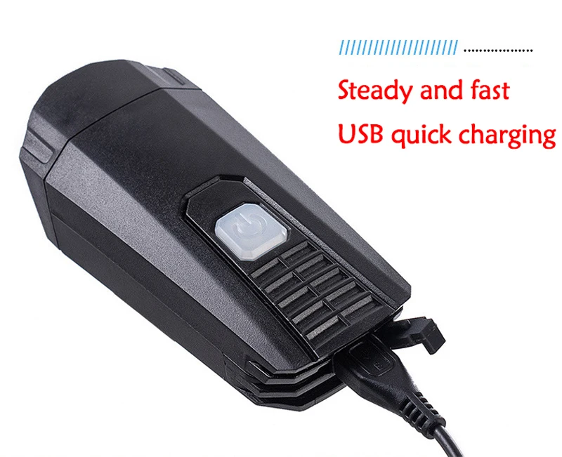 Popular LED Front Cycle Lights rechargeable alarm bicycle lights outdoor bike equipment lamp convenient bike accessories light