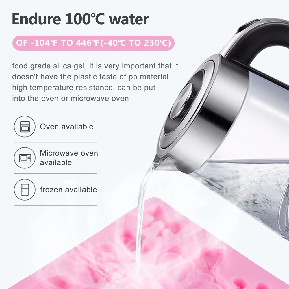 Amazon Hot Selling Crown Bowknot Design Silicone Cake Decorating Fondant Tools