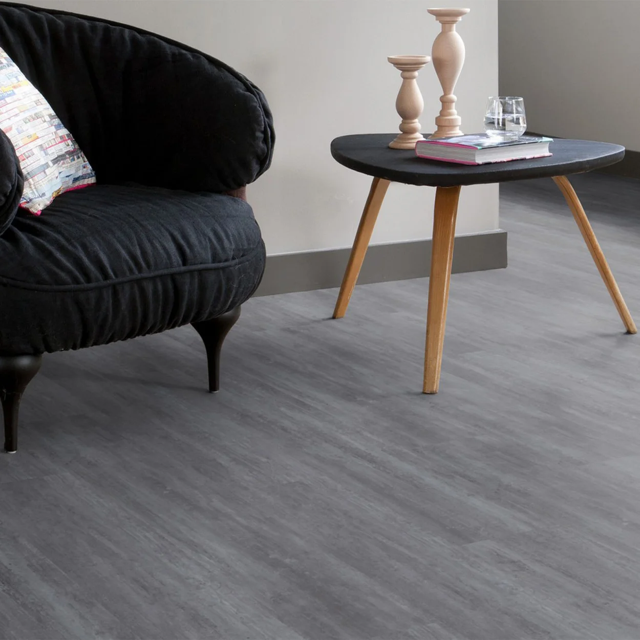 
Greenland 8mm Customized Anti-slip PVC Flooring Vinyl Tiles Price with Click Lock 