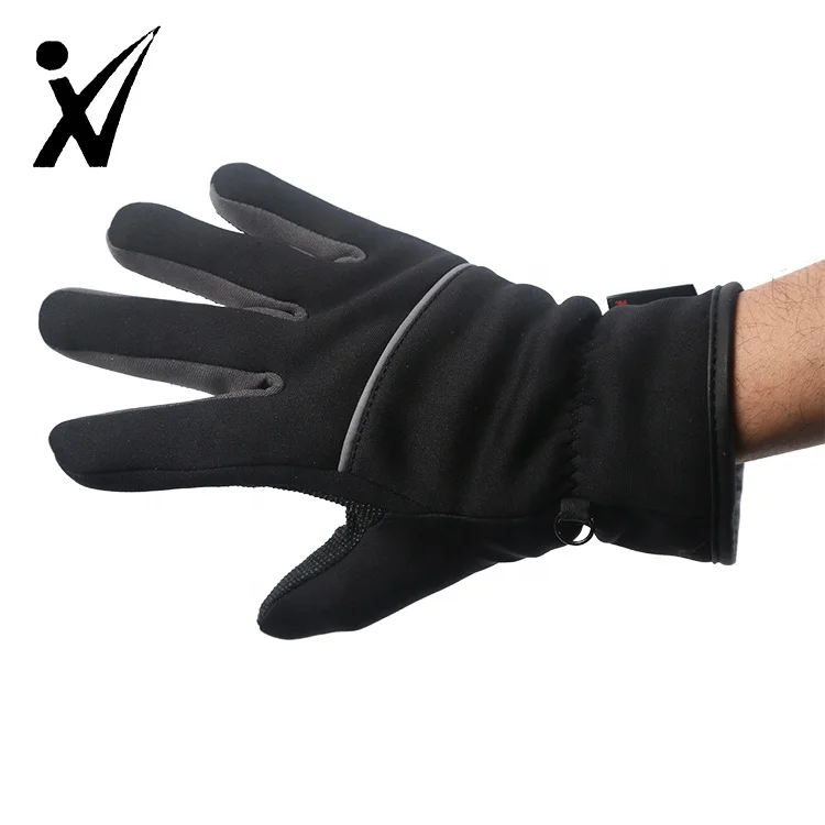 Удобные Непродуваемые спортивные велосипедные Нескользящие перчатки из неопренового материала SBR SCR CR