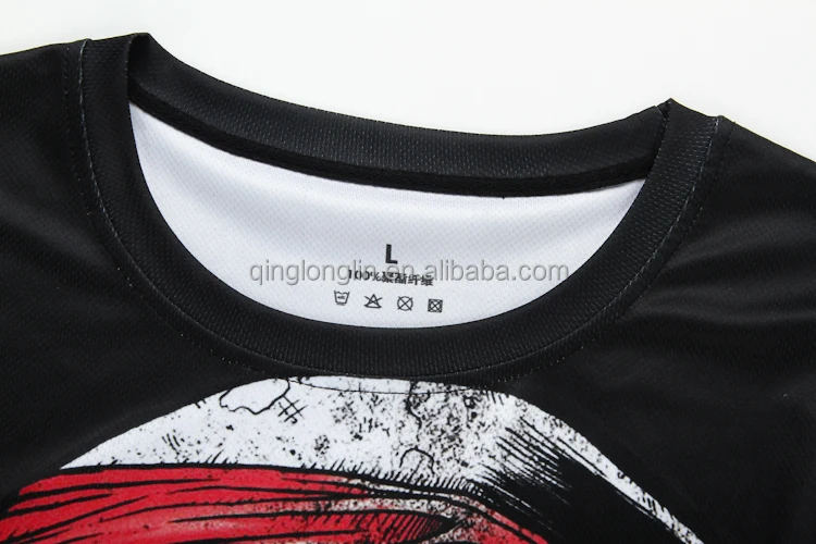 QingLongLin Novelty Graphic Tees Crew Neck Mens Casual Shirts Long Sleeves Street Hip Pop 3D Printed T Shirt Men