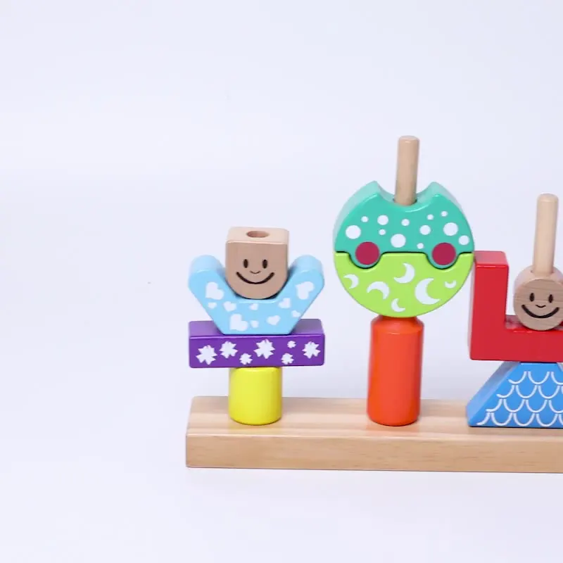 Оптовая продажа деревянная логическая игрушка для обучения разума кролик Волшебная коробка день и ночь блоки головоломки настольная игра с контрольным списком завершения