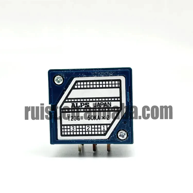 RUIST ALPS RK27112A0A2V 50KA*2 27mm Size  Metal Shaft Type Made in Japan Rotary Potentiometer