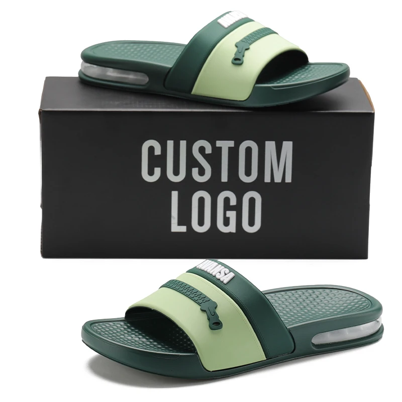 Xsheng 2023 Custom Foam High Quality Slide Bubble Summer Eva Flip Flops Custom Slippers Manufacturer Flip-Flops Slippers For Men