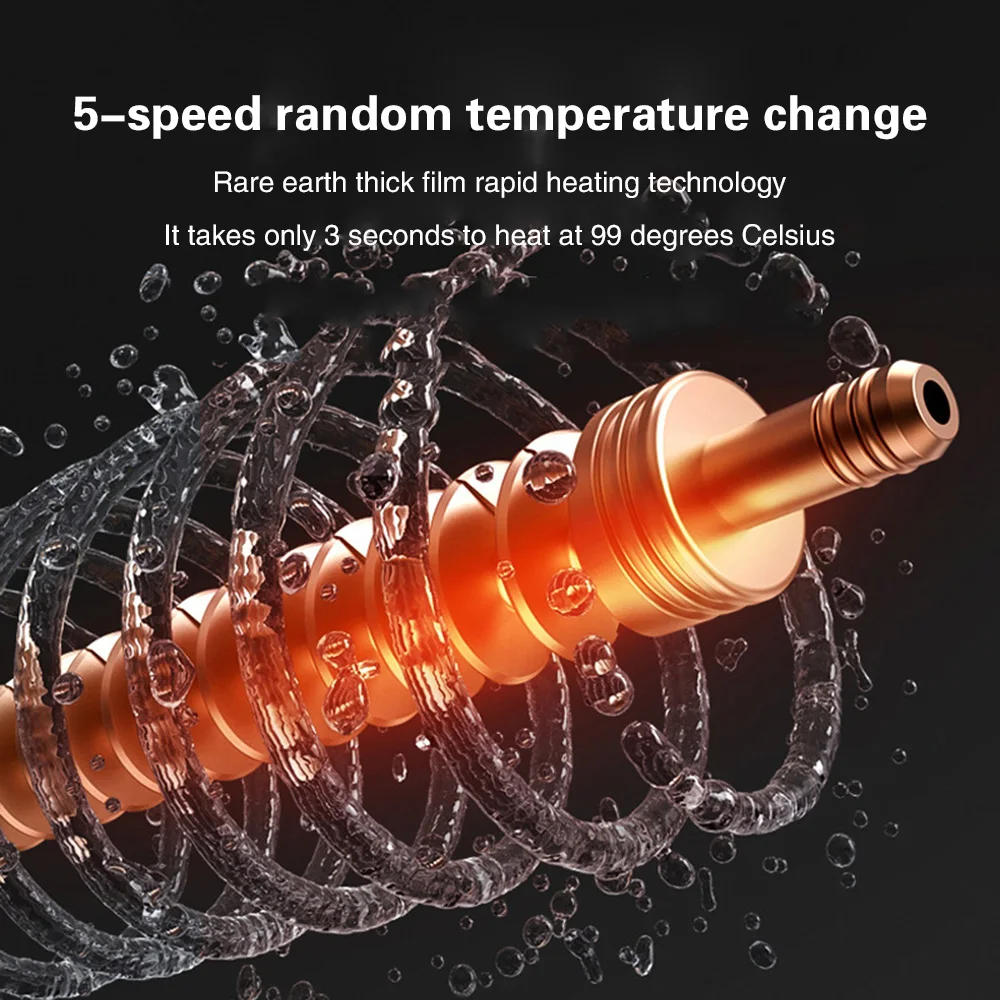 7L Desktop Hydrogen Water Generator RO Pure Water Machine 4-Stage Filtered Heated Water Dispenser 6000PPB