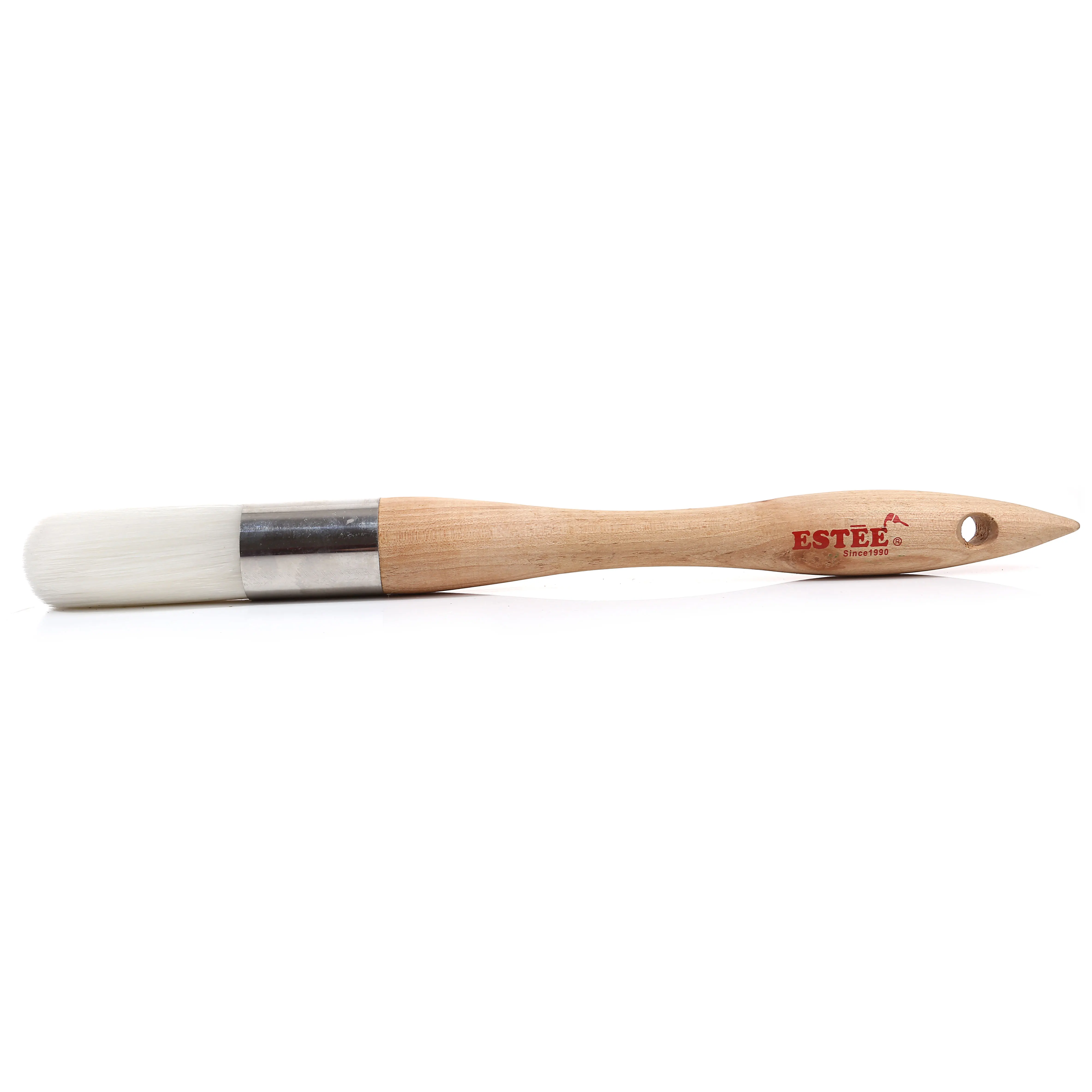 High Quality 5pcs Round Paint Brush Set With Wood Handle for Car/