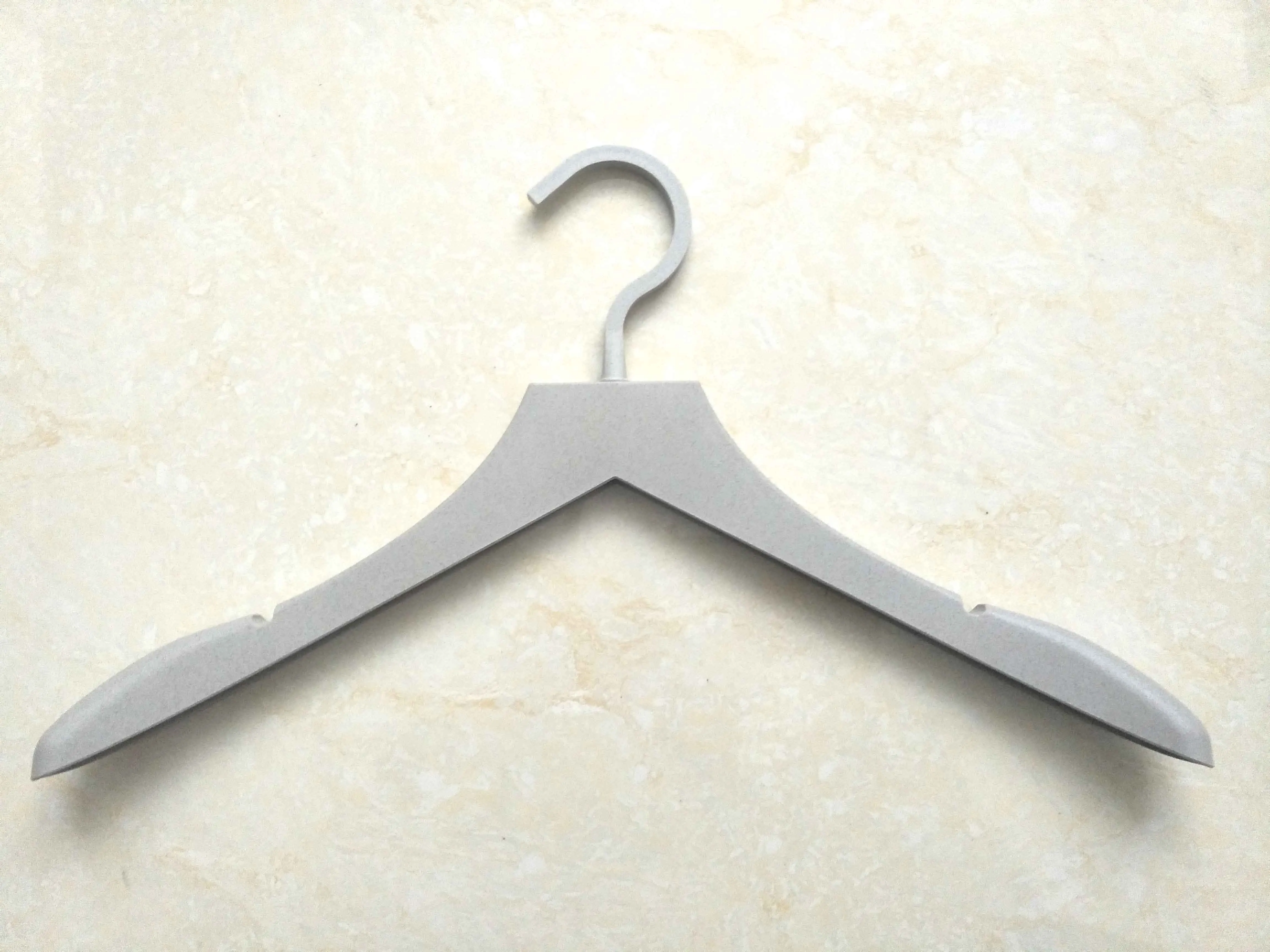 
Eco-friendly Degradable / Biodegradable Plant Fiber / Plastic / Hanger For Garment Display / clothes 
