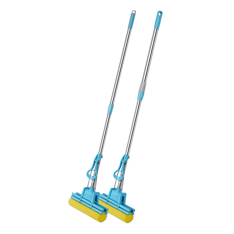 Hot Selling Single Roller PVA Mop Sponge Mop with telescopic handle