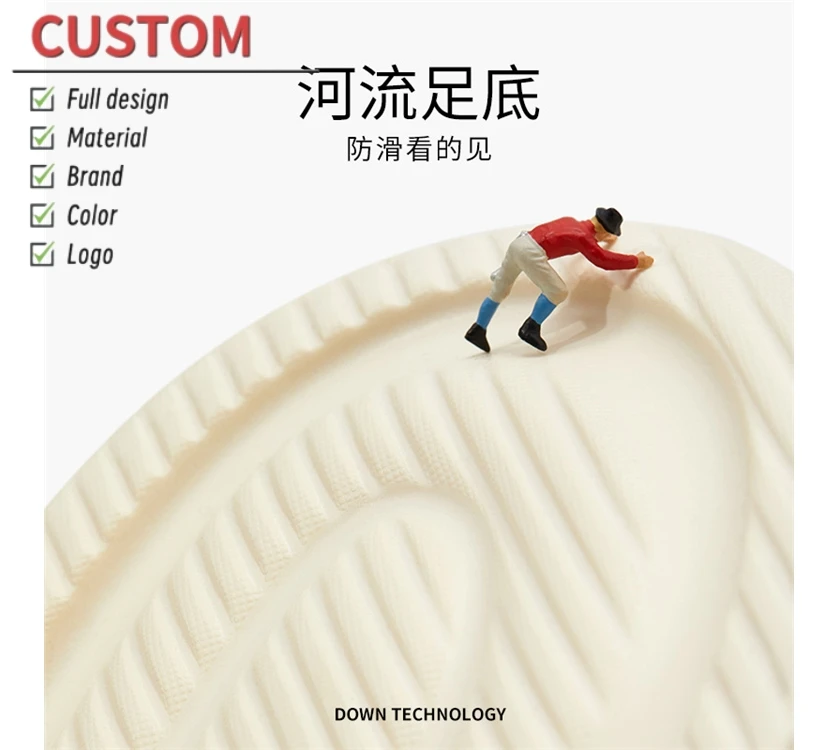 Summer outdoor two-wear sandals 2023 hot EVA shit feeling outdoor water slippers outdoor sandals wholesale