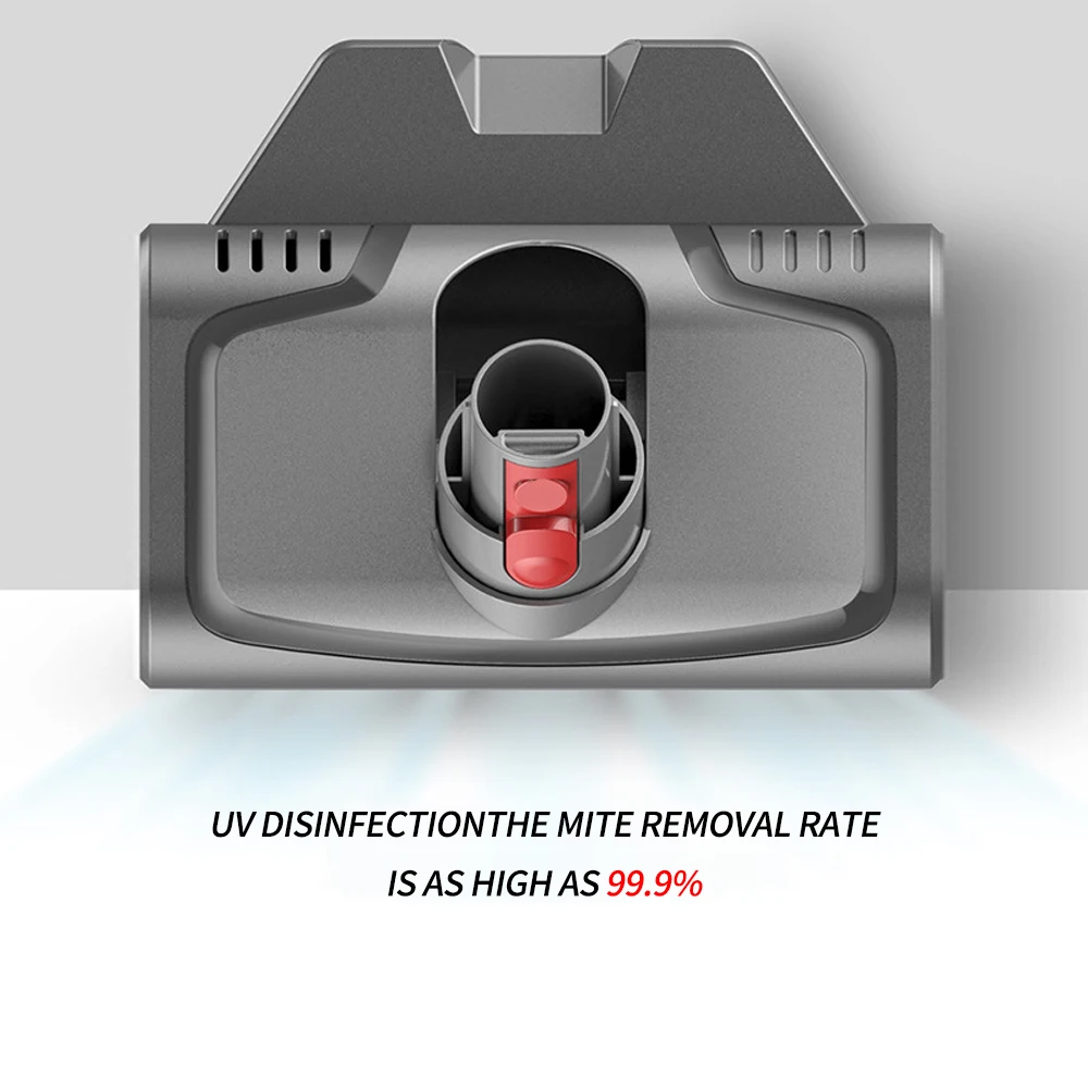 Replacement Electric Dust Mite Removal Brush Head for Dysons V11 V10 V8 V7 Vacuum Cleaner UV Mop Accessories