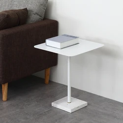 modern luxury Nordic Milk tea shop coffee room round coffee table for balcony