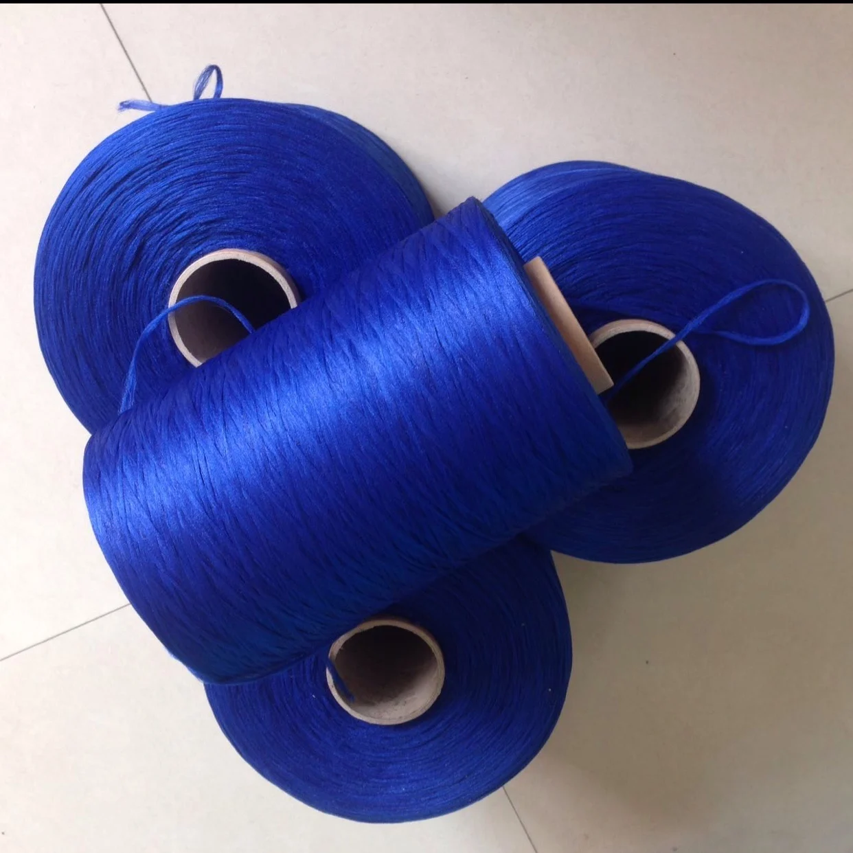 China haian 1200D-4000D  100%pp bcf yarn manufacturers and color various