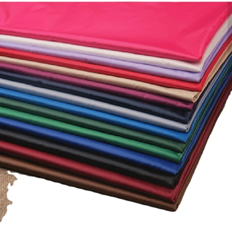 RPET210t Recycled Polyester Taffeta/Lining fabric/Environmentally Friendly Down coat Garment Shopping Bag Fabric Wholesale