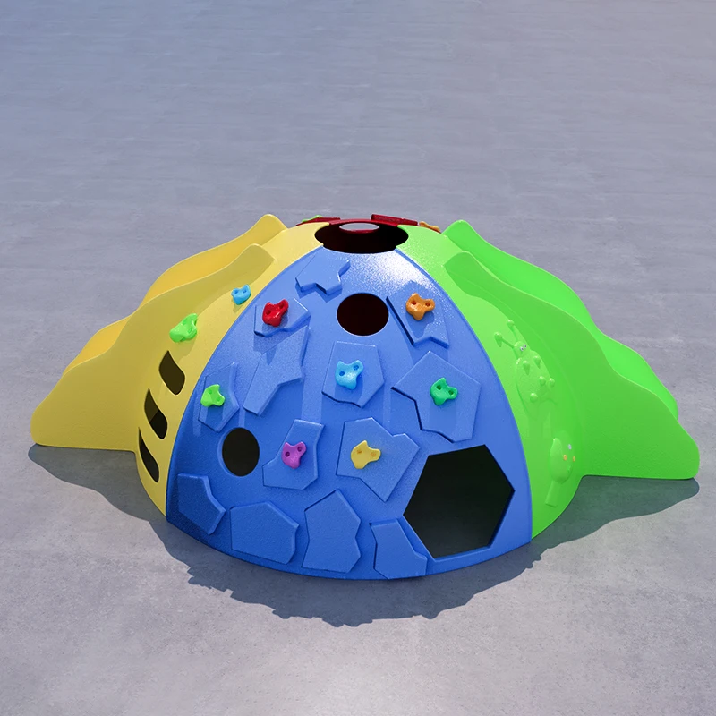 kindergarten Kids Climbing Structures Rock,Preschool Climbing Wall Outdoor Climbing Mini Dome Climbing Frame For Daycare center