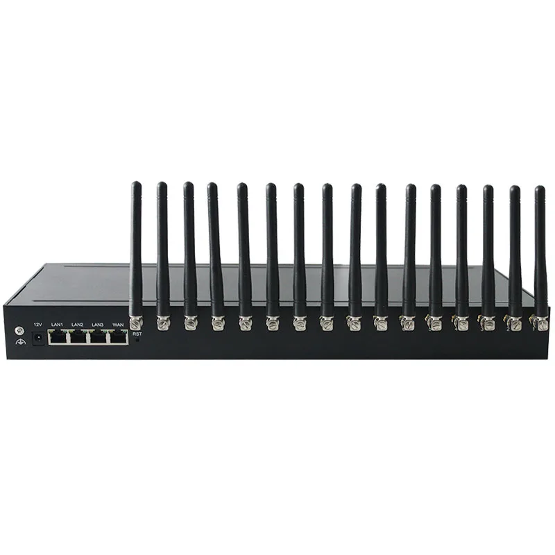 LTE 16 SIM Router 4G SMS Modem Multi IP Proxy Gateway  HTTP Proxy Server Gateway