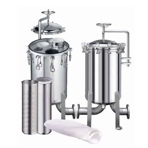 Oil/fruit/beverage/juice/honey/beer 5 Microns cartridge filter housing Stainless Steel Bag Filter