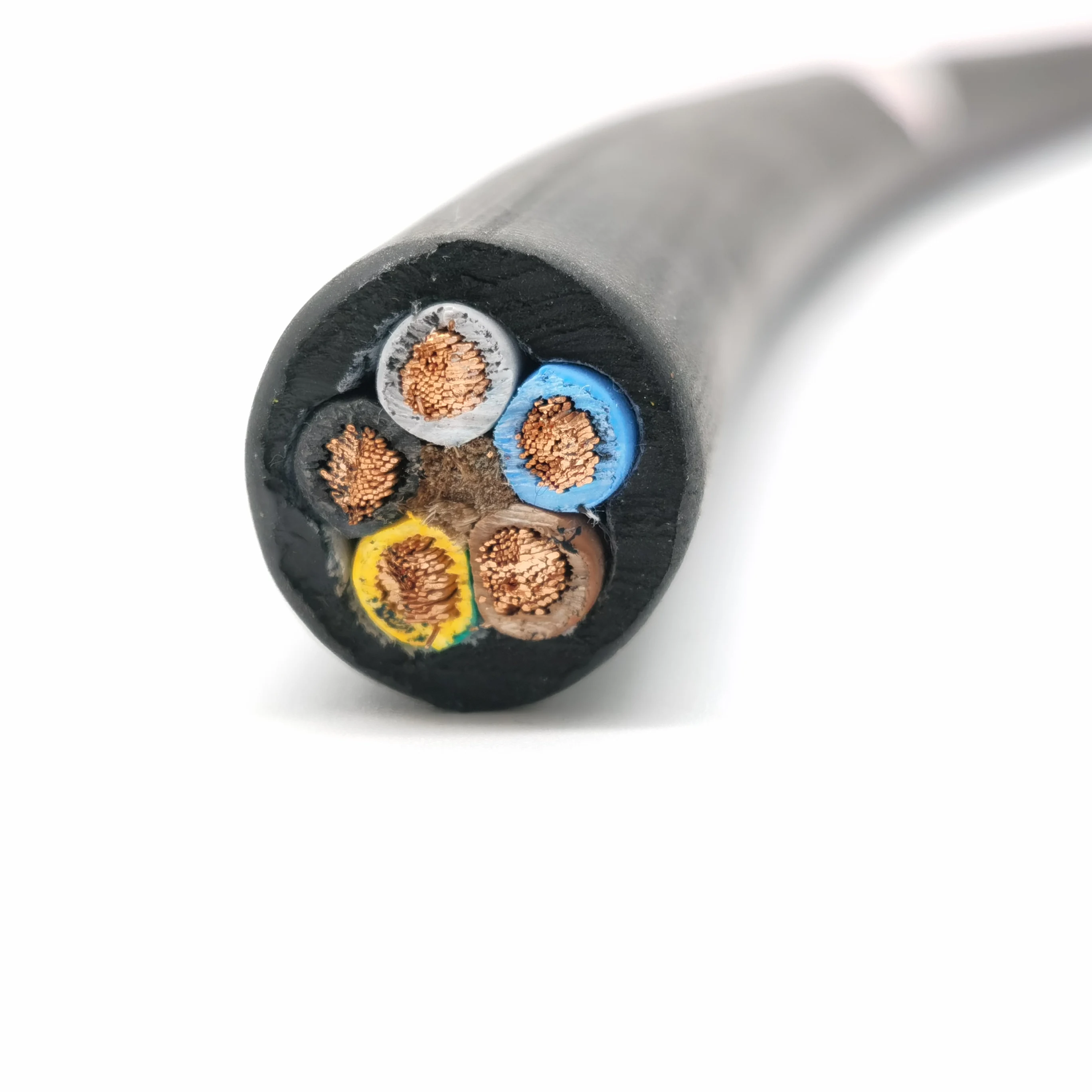 H07BN4-F EAC Certificated 450/750V HOFR CSP Sheathed  EPR Insulated 5 core Cable