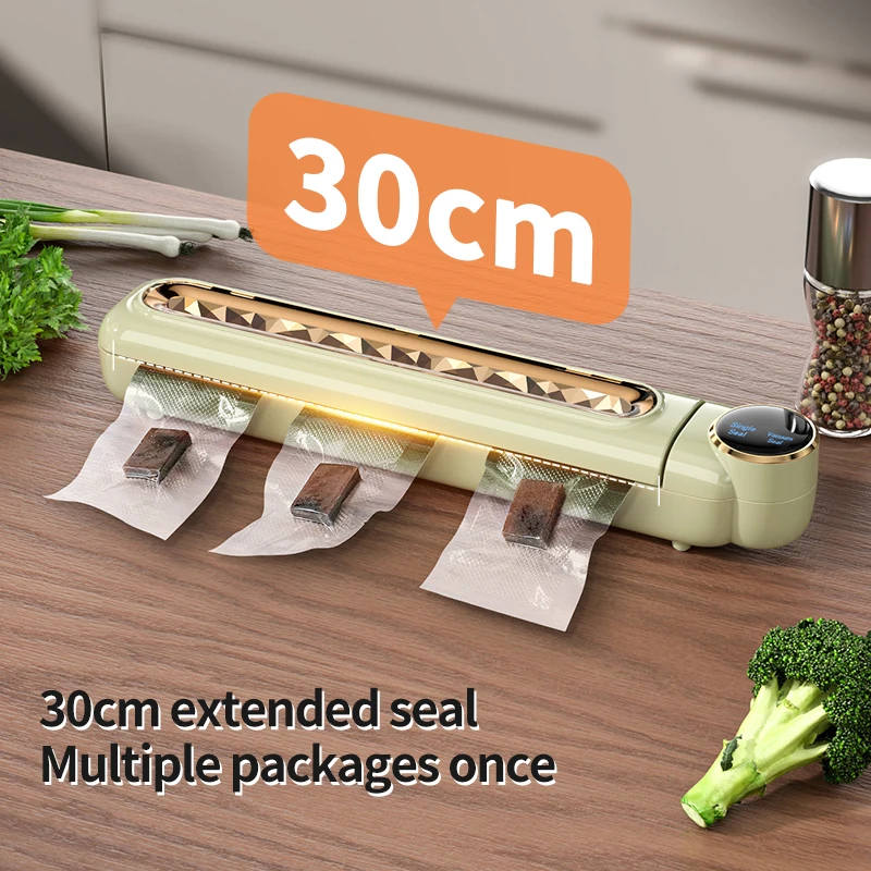Commercial Electric Vacuum Food Sealer Machine Multifunction Household Plastic Vacuum Machine Factory Hot Sell Food Preservation