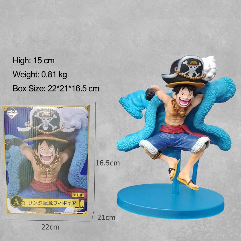 MIX Size OEM Pvc Resin Japanese Anime Figurine One 1 Piece Luffy Face changer Action Figure